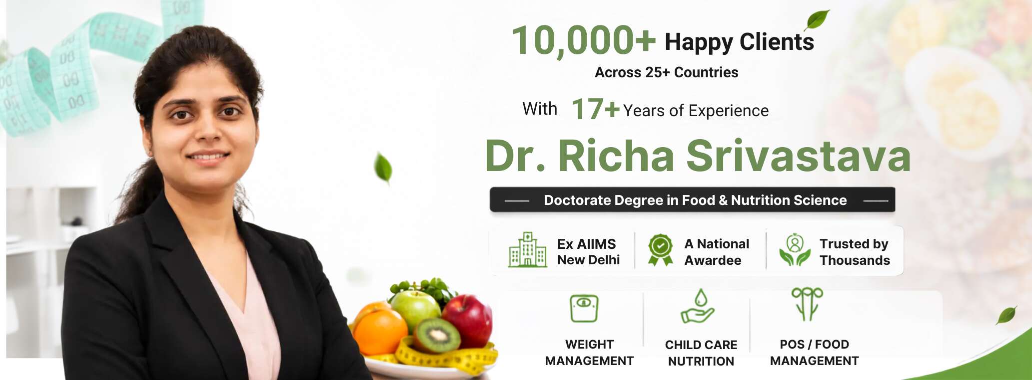 Dr. Richa - Best Dietitian in Delhi
